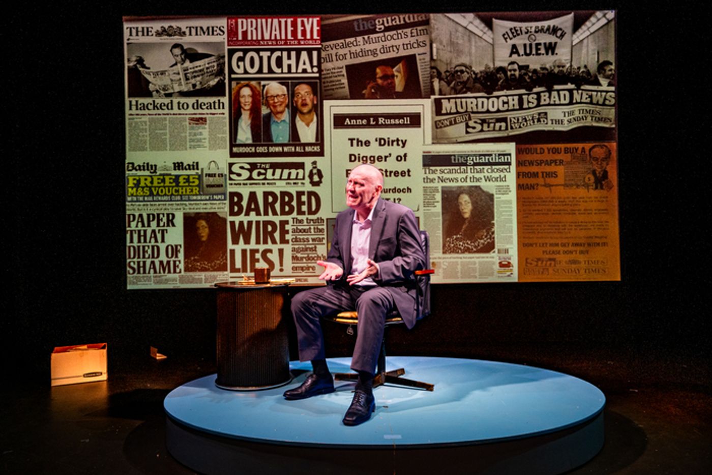 Photos: World Premiere MURDOCH: THE FINAL INTERVIEW at THEATER555  Image