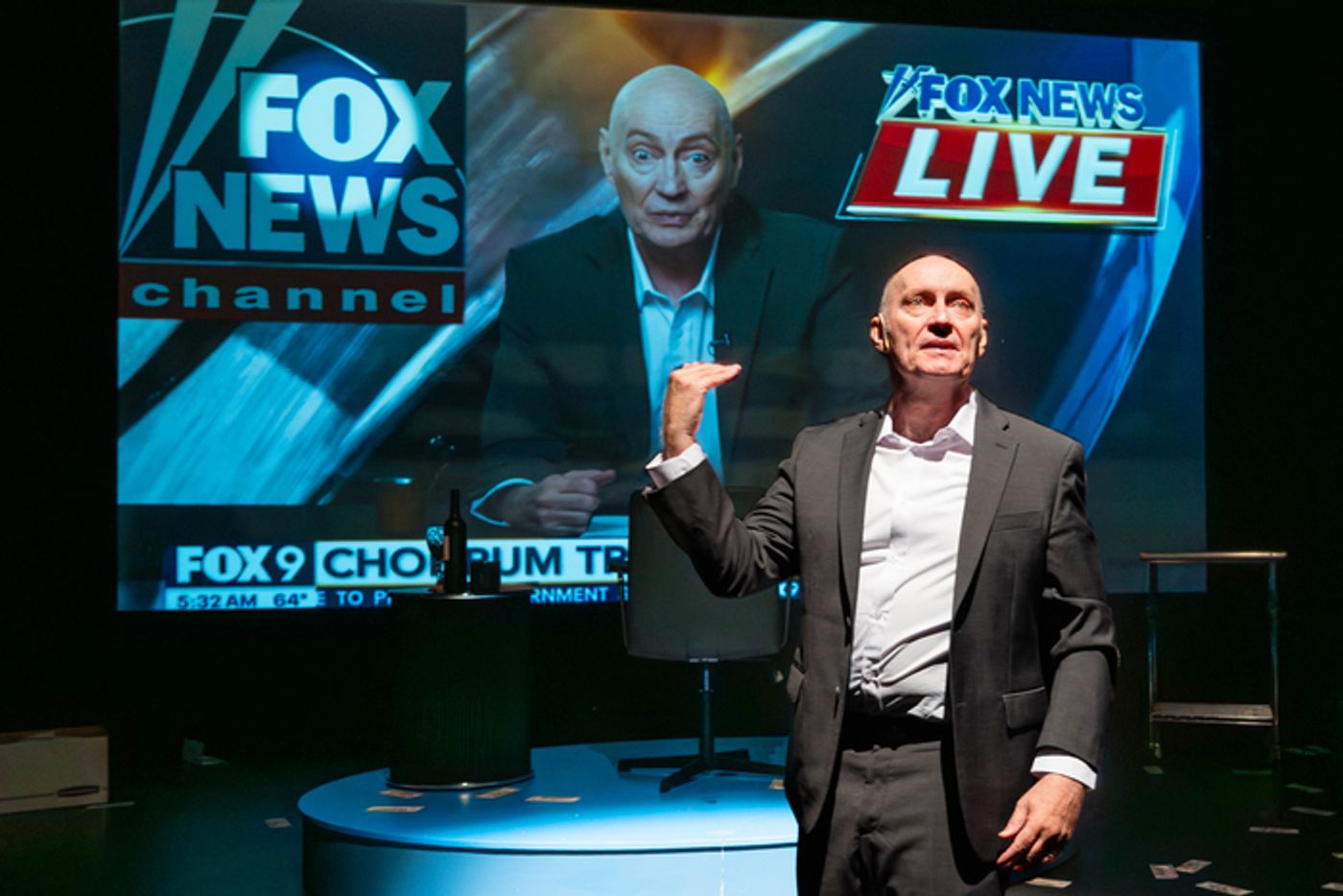 Photos: World Premiere MURDOCH: THE FINAL INTERVIEW at THEATER555  Image