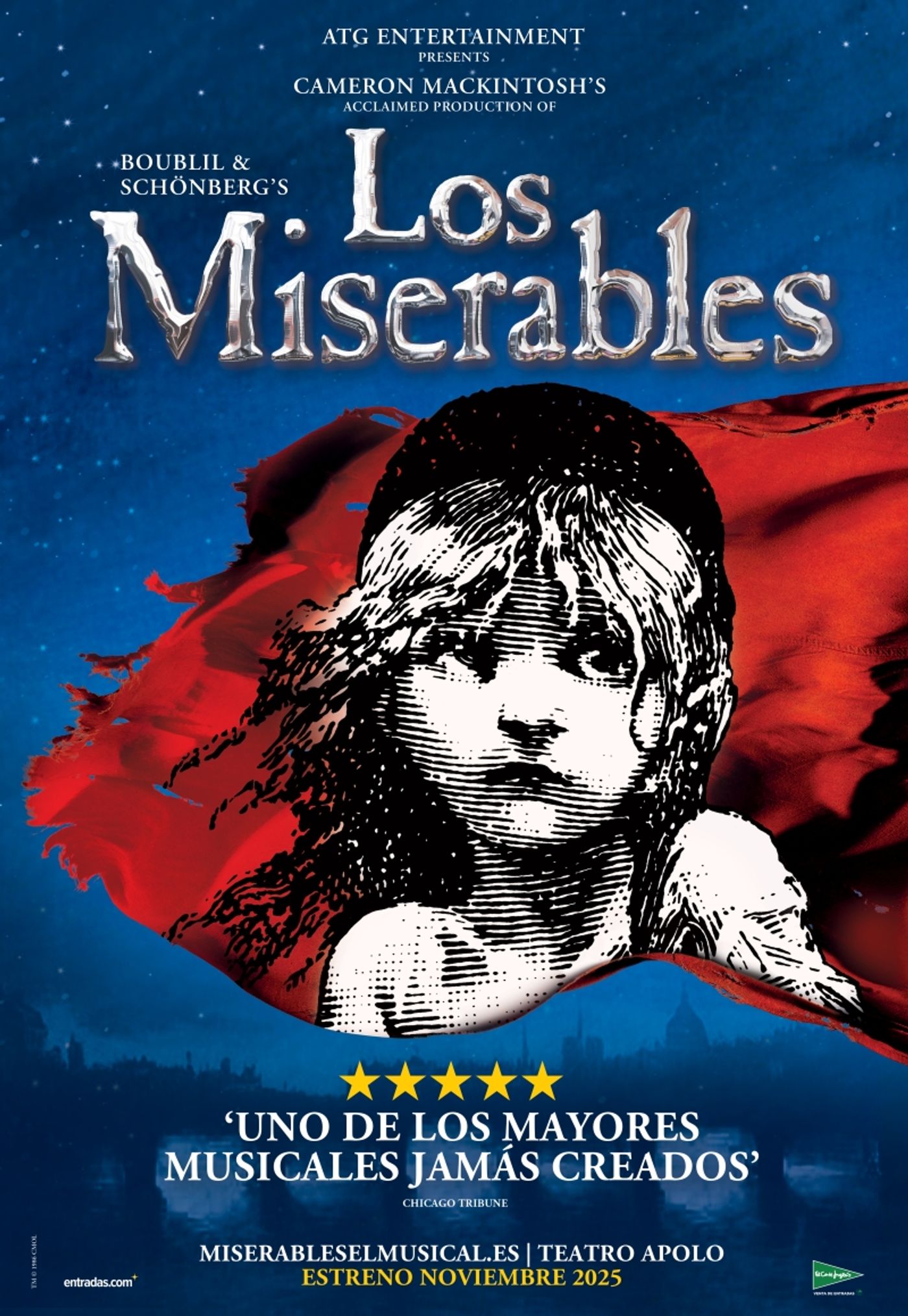 CASTING CALL: LOS MISERABLES convoca audiciones infantiles  Image