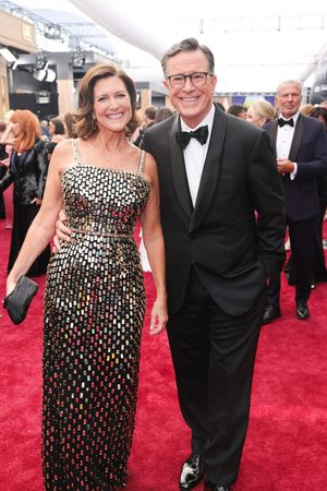Evelyn McGee and Stephen Colbert  Photo