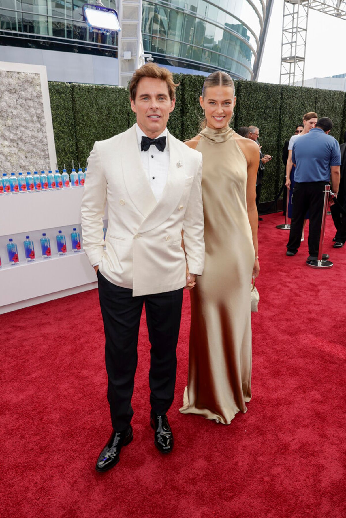 James Marsden and Frederique Brons at 