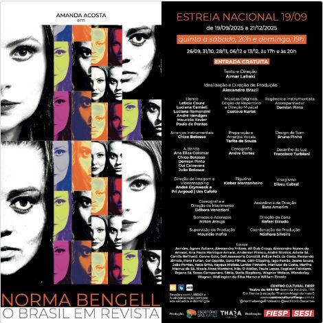 La Bengell Shines Again in NORMA BENGELL, O BRASIL EM REVISTA  Image