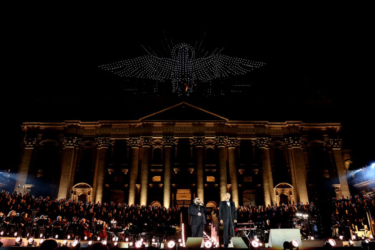 Teddy Swims and Andrea Bocelli  at 