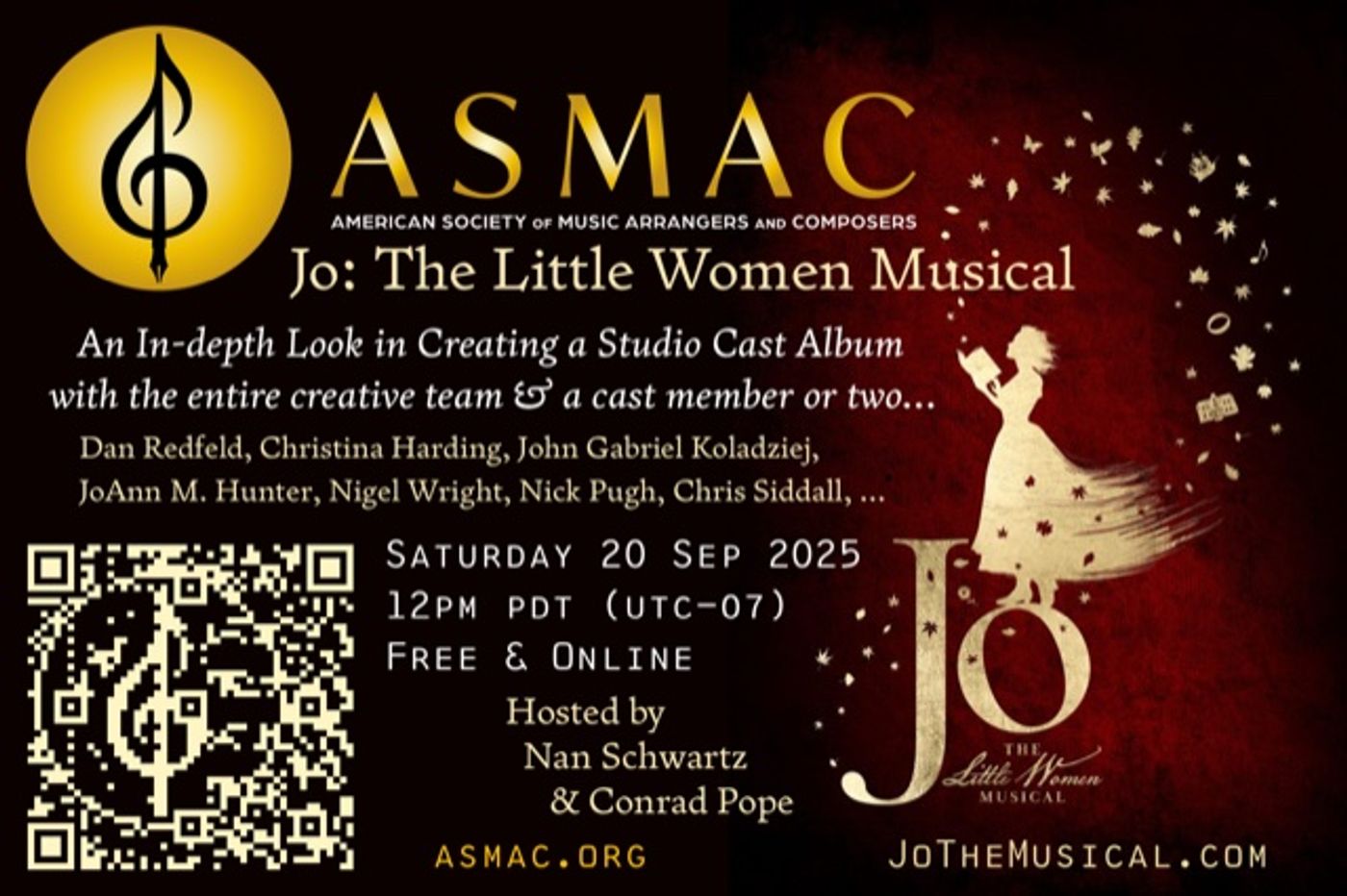 Laura Benanti and Eleanor Grant to Celebrate JO – THE LITTLE WOMEN MUSICAL With Online Event  Image