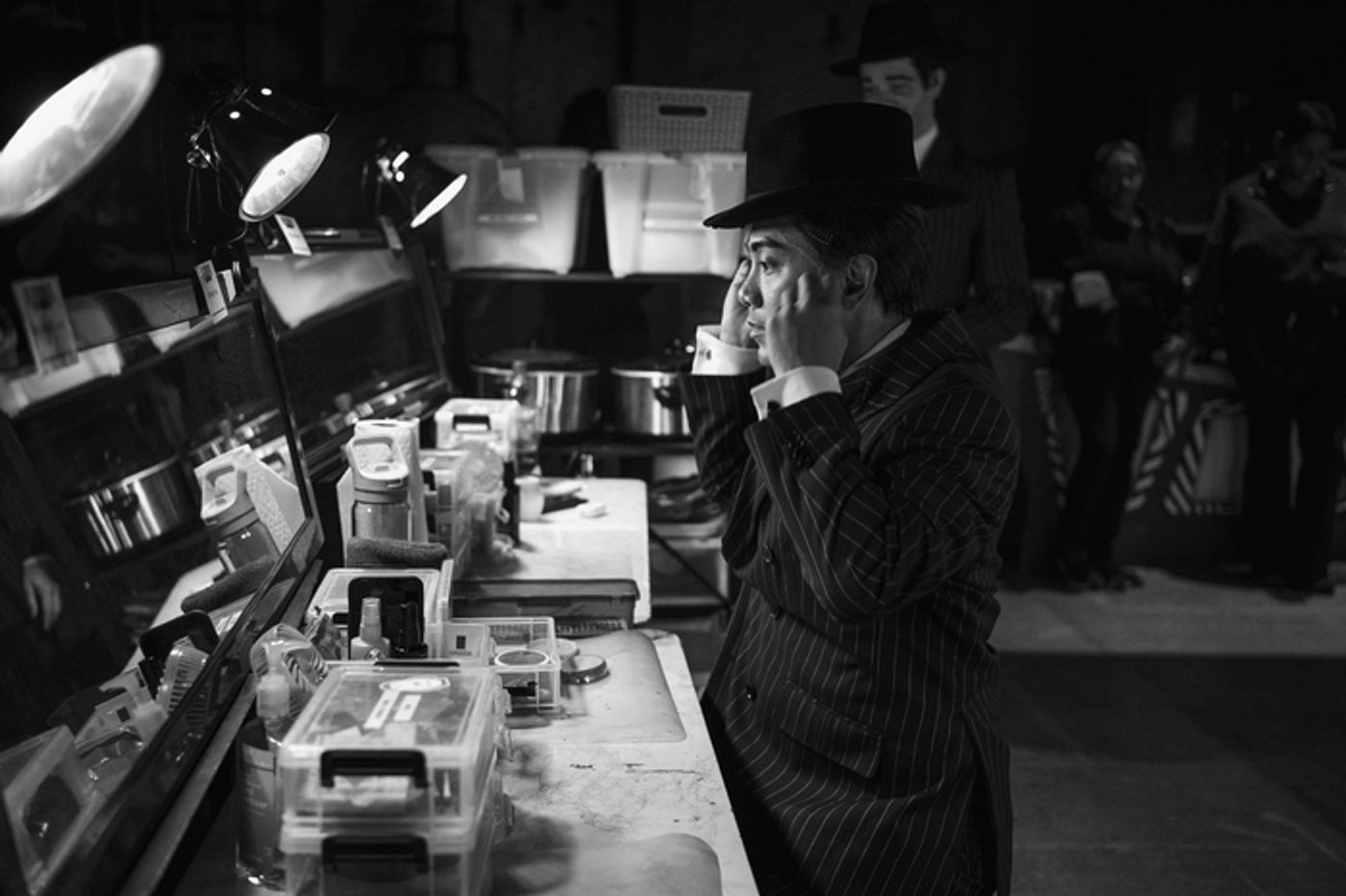 Photos: Justin Collette, Isabella Esler and More Backstage at BEETLEJUICE Photos: Justin Collette, Isabella Esler and More Backstage at BEETLEJUICE Image