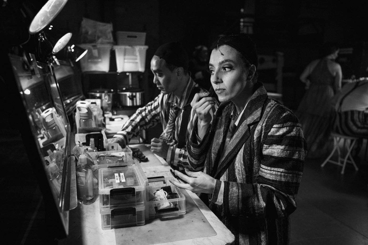 Photos: Justin Collette, Isabella Esler and More Backstage at BEETLEJUICE Photos: Justin Collette, Isabella Esler and More Backstage at BEETLEJUICE Image