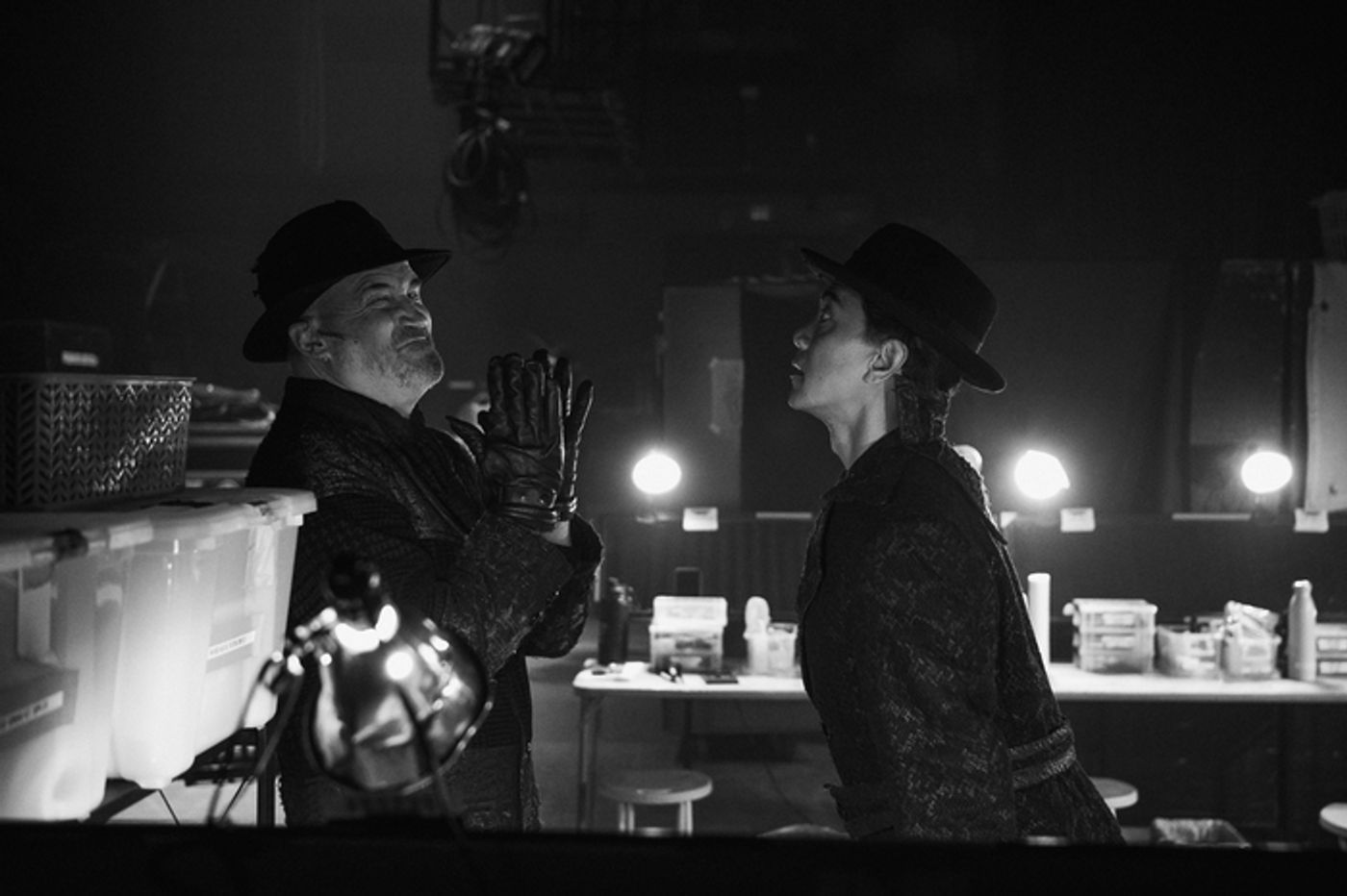 Photos: Justin Collette, Isabella Esler and More Backstage at BEETLEJUICE Photos: Justin Collette, Isabella Esler and More Backstage at BEETLEJUICE Image