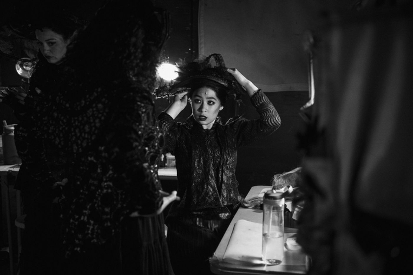 Photos: Justin Collette, Isabella Esler and More Backstage at BEETLEJUICE Photos: Justin Collette, Isabella Esler and More Backstage at BEETLEJUICE Image