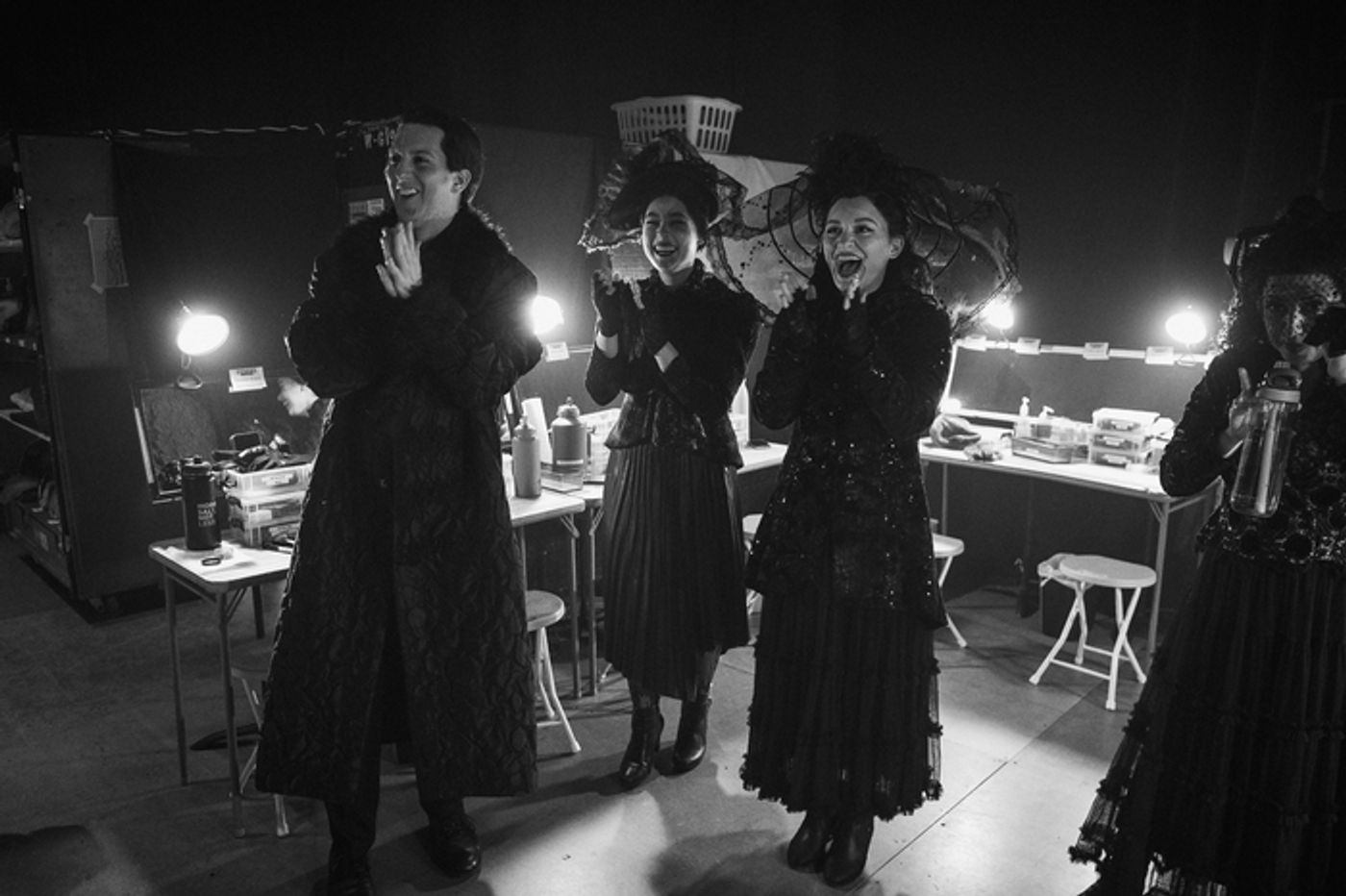 Photos: Justin Collette, Isabella Esler and More Backstage at BEETLEJUICE Photos: Justin Collette, Isabella Esler and More Backstage at BEETLEJUICE Image