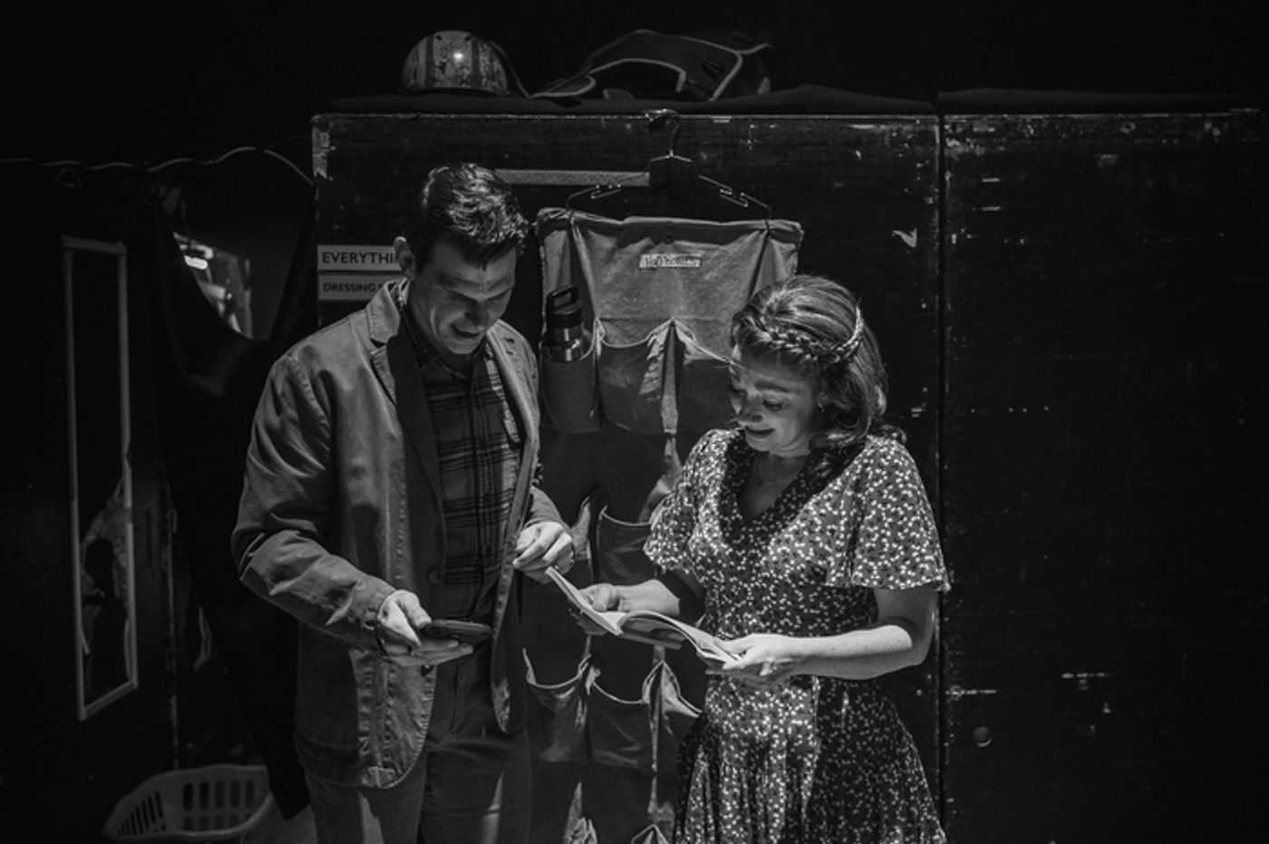 Photos: Justin Collette, Isabella Esler and More Backstage at BEETLEJUICE Photos: Justin Collette, Isabella Esler and More Backstage at BEETLEJUICE Image