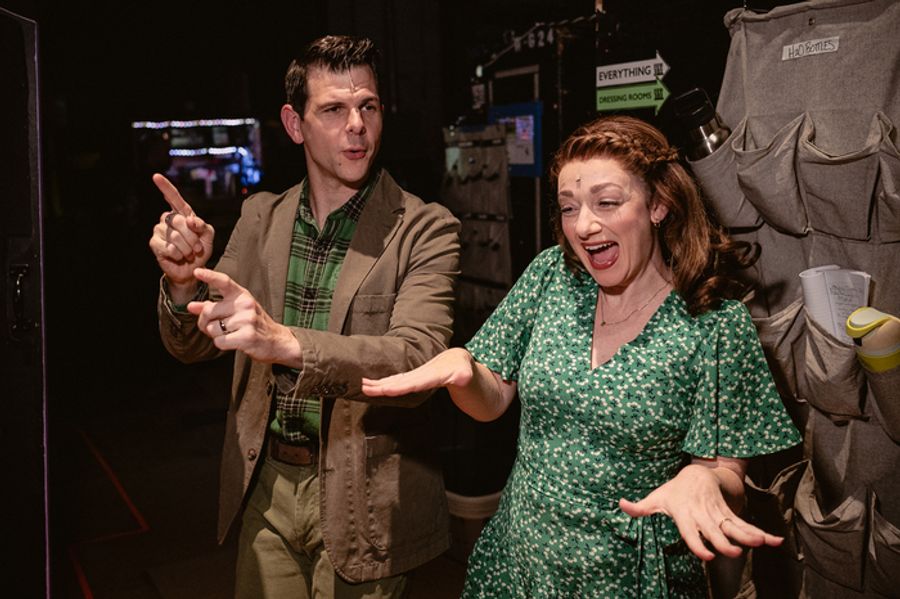 Photos: Justin Collette, Isabella Esler and More Backstage at BEETLEJUICE  Image