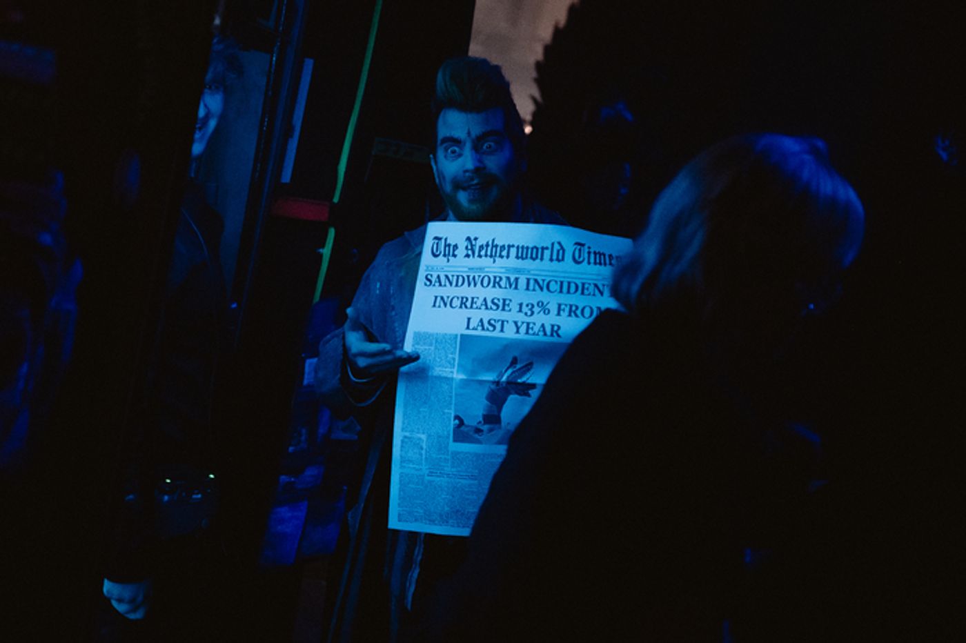 Photos: Justin Collette, Isabella Esler and More Backstage at BEETLEJUICE Photos: Justin Collette, Isabella Esler and More Backstage at BEETLEJUICE Image