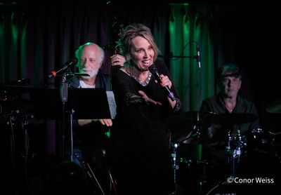 Susie Mosher and John Miller on bass. Photo credit: Conor Weiss Photo