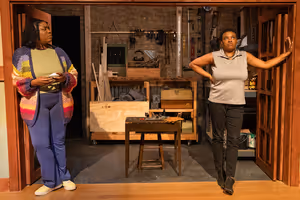 Simmery Branch and LaKecia Harris @ BroadwayWorld Simmery Branch and LaKecia Harris Photo