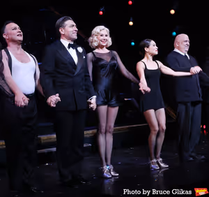 R. Lowe, Tam Mutu, Mira Sorvino, Bianca Marroquin and Raymond Bokhour @ BroadwayWorld R. Lowe, Tam Mutu, Mira Sorvino, Bianca Marroquin and Raymond Bokhour Photo