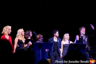 Justin Vivian Bond, Betsy Wolfe, Sara Bareilles, Patti LuPone, Darren Criss, Elizabet Photo