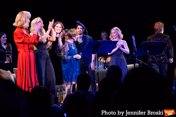 Justin Vivian Bond, Betsy Wolfe, Sara Bareilles, Patti LuPone, Darren Criss, Elizabet Photo