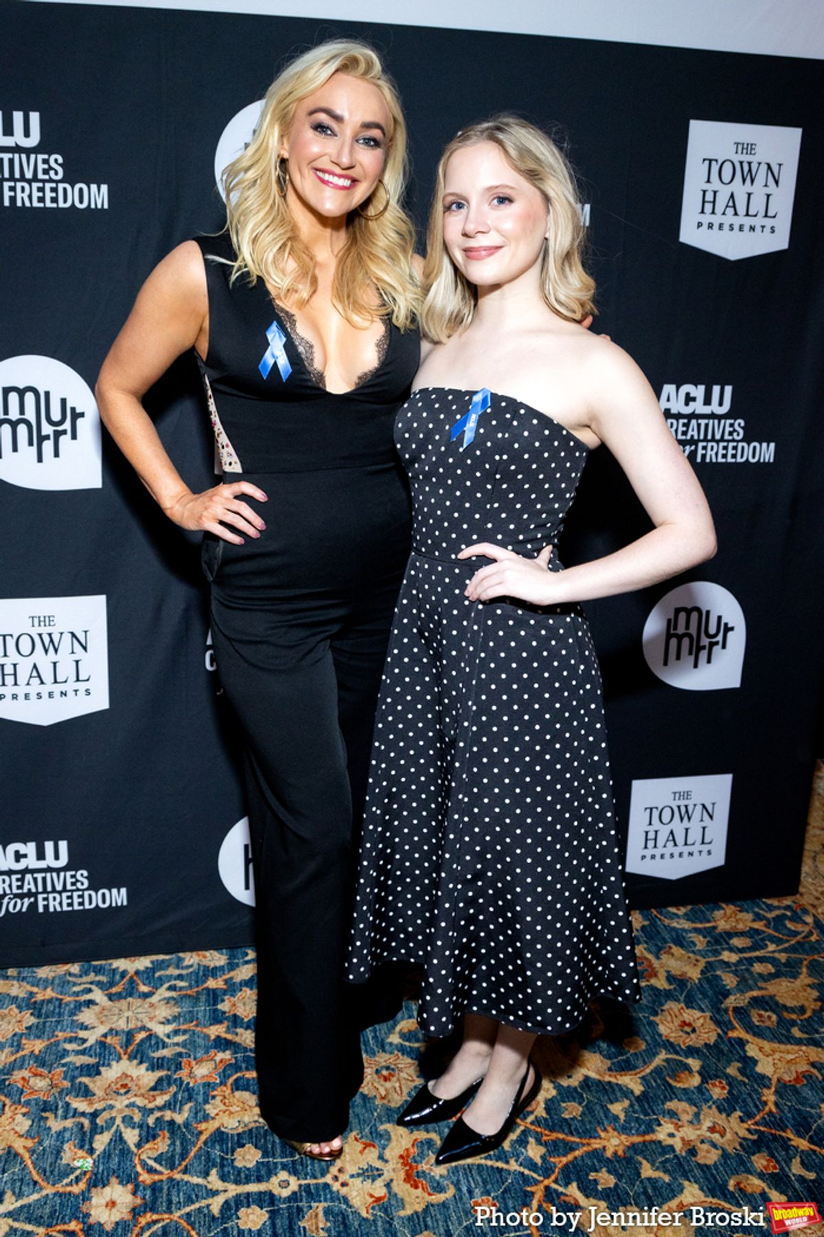 Betsy Wolfe, Elizabeth Teeter at 