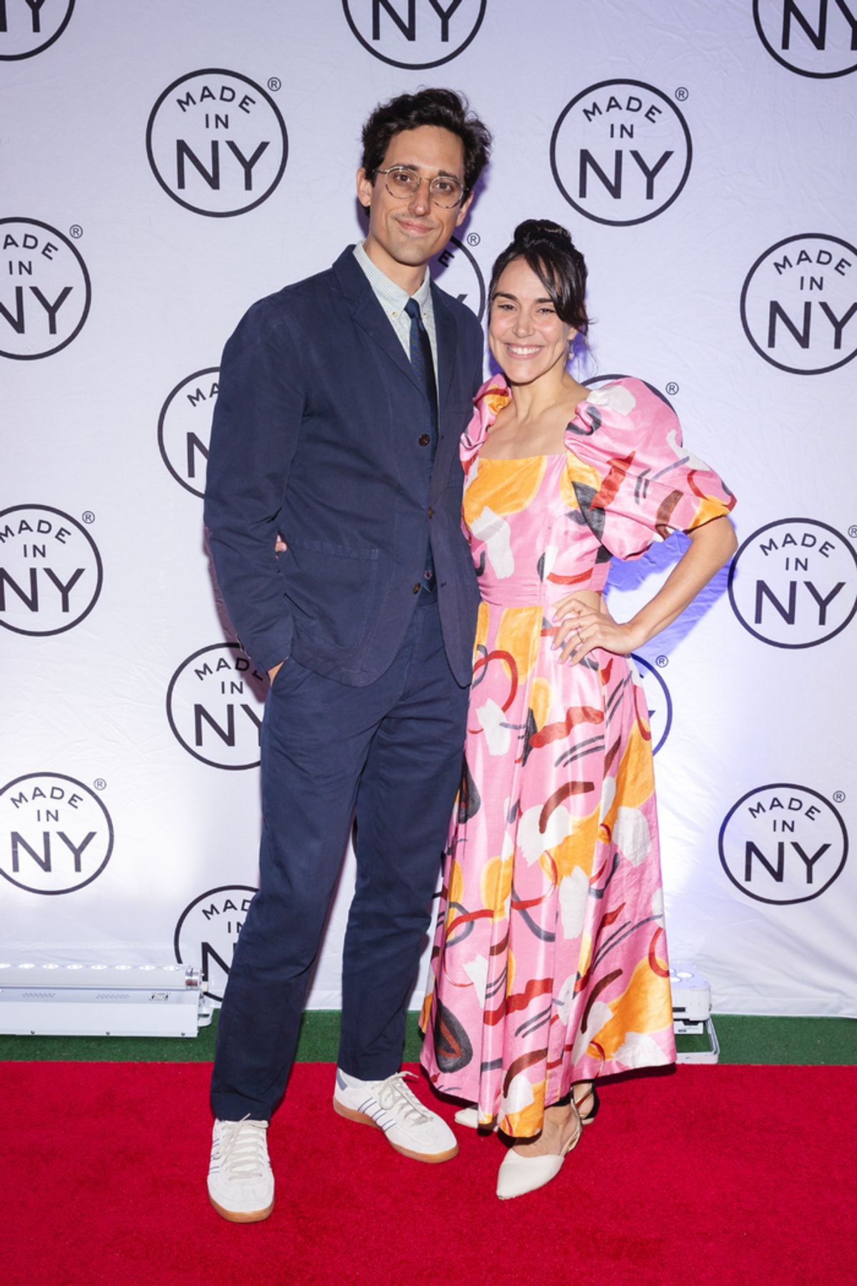 Justin Peck and Patricia Delgado  at 