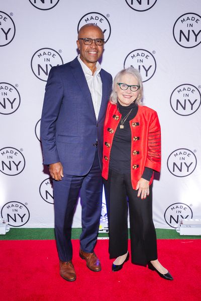 Adolfo Carrión Jr. and Pat Swinney Kaufman  Photo