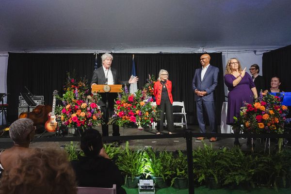 Ken Sunshine, Pat Swinney Kaufman, Adolfo Carrión Jr., and Carla Hoke-Miller  Photo