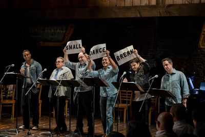 Joe Aaron Reid, Michael McCormick, Alex Gemignani, Mason Reeves, Alex Boniello, and S Photo