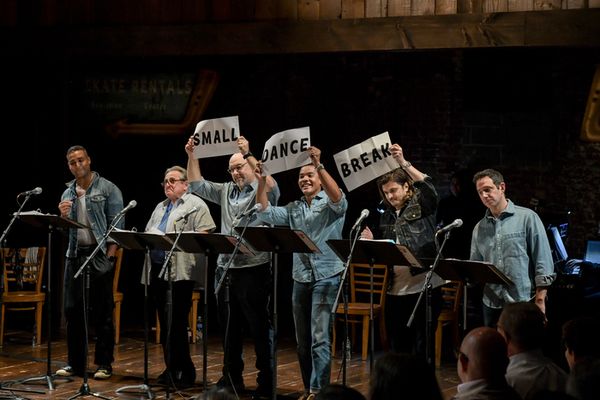 Joe Aaron Reid, Michael McCormick, Alex Gemignani, Mason Reeves, Alex Boniello, and S Photo