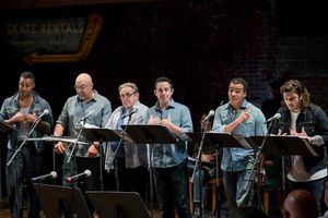 Joe Aaron Reid, Alex Gemignani, Michael McCormick, Santino
Fontana, Mason Reeves, and Photo