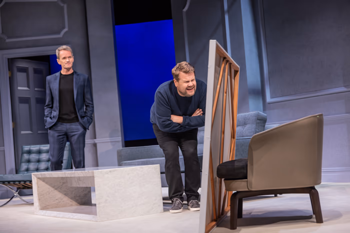 Photos: Bobby Cannavale, James Corden, and Neil Patrick Harris in ART on Broadway  Image