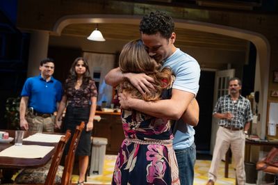 Luna Lauren Velez and Trey Santiago-Hudson  Photo