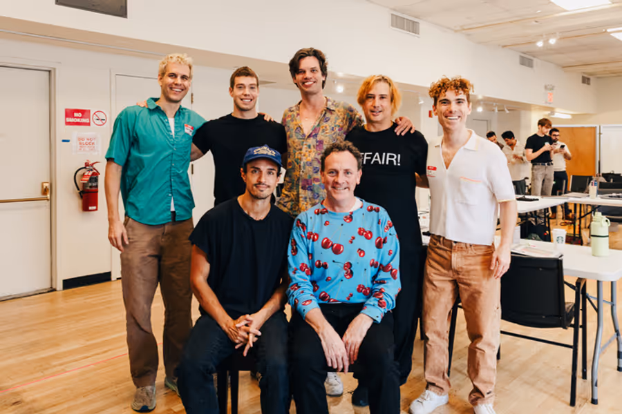 Photos: Derek Chadwick Joins MESSY WHITE GAYS; See Rehearsal Photos Image