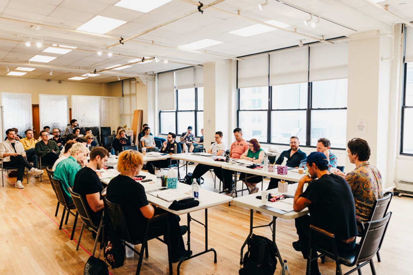 Photos: Derek Chadwick Joins MESSY WHITE GAYS; See Rehearsal Photos  Image