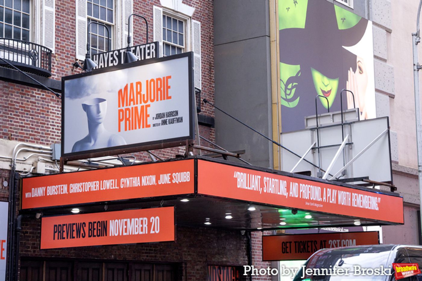 Up on the Marquee: MARJORIE PRIME  Image