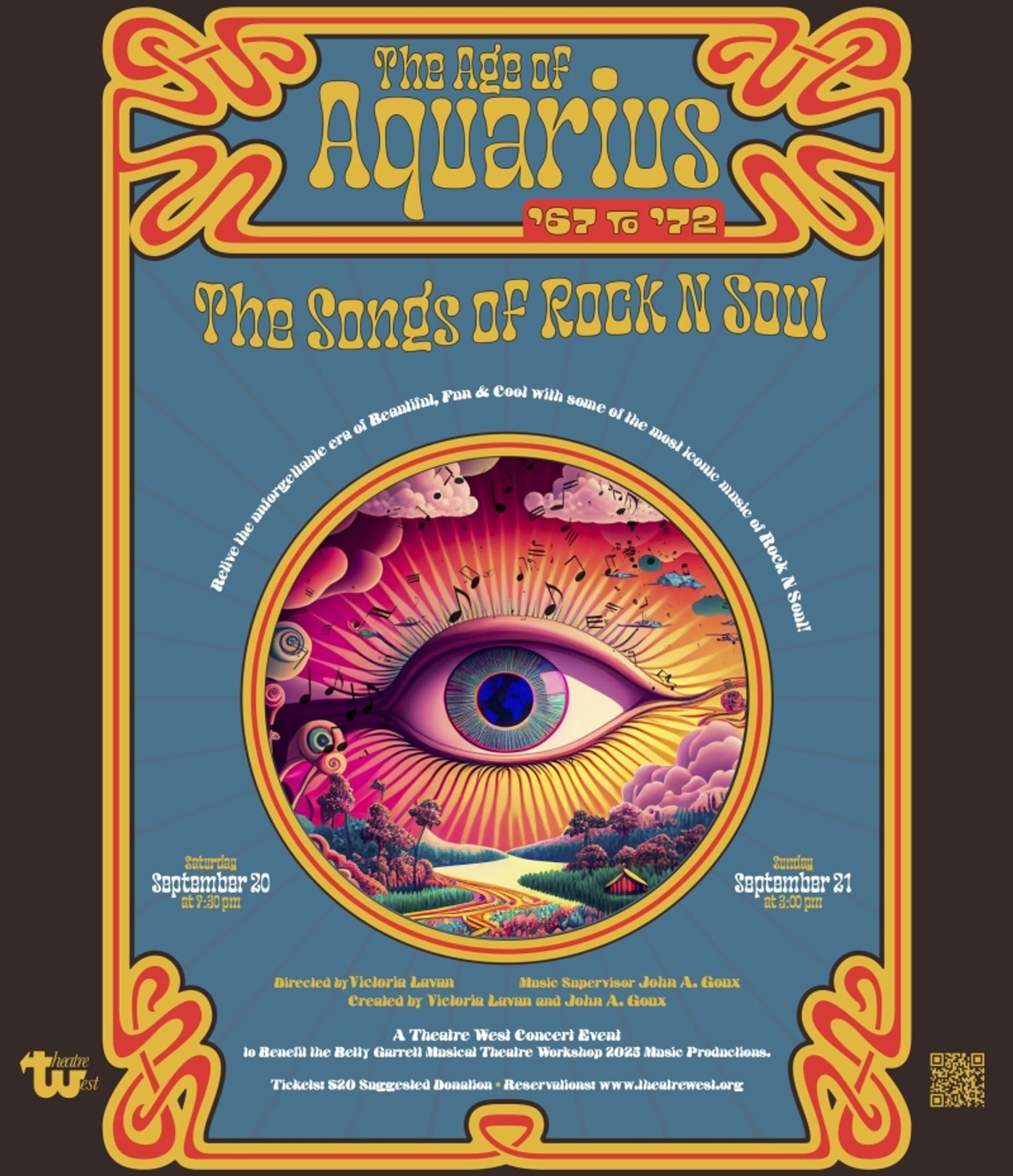 Interview: Victoria Lavan of THE AGE OF AQUARIUS ’67 TO ’72 at Theatre West  Image