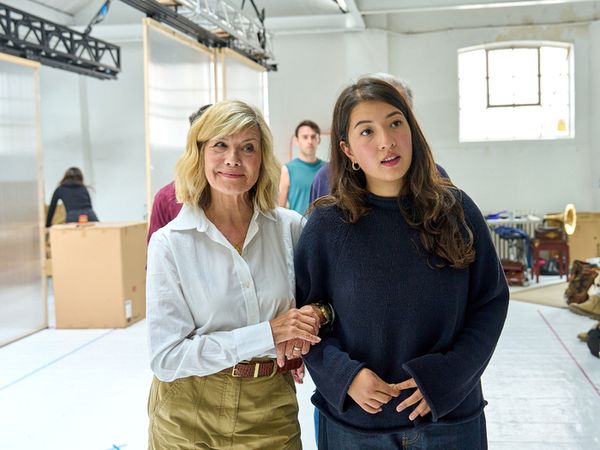 Glynis Barber (Salome Otterbourne) and Camilla Anvar (Rosalie Otterbourne)  Photo