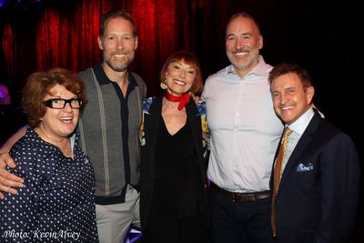 Klea Blackhurst, Chris Akers, Karen Akers, Jeremy Akers, Jeff Harnar Photo