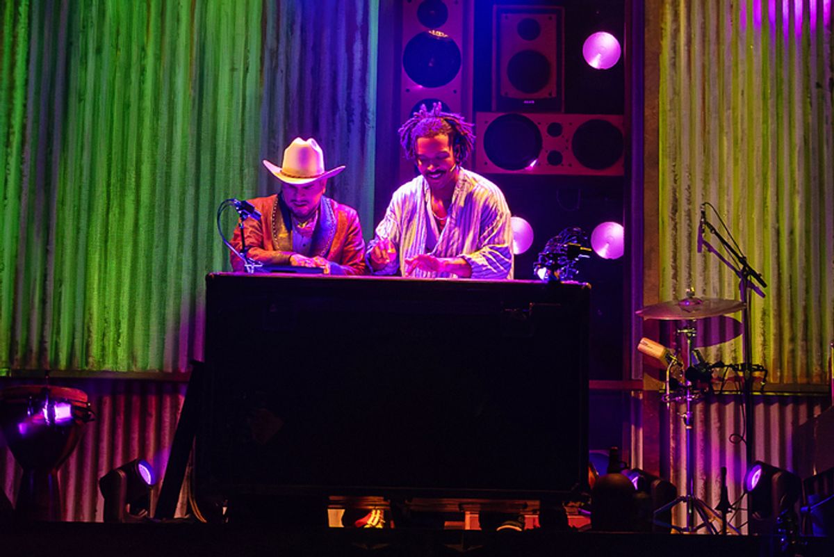 Brian Quijada and Nygel D. Robinson at 