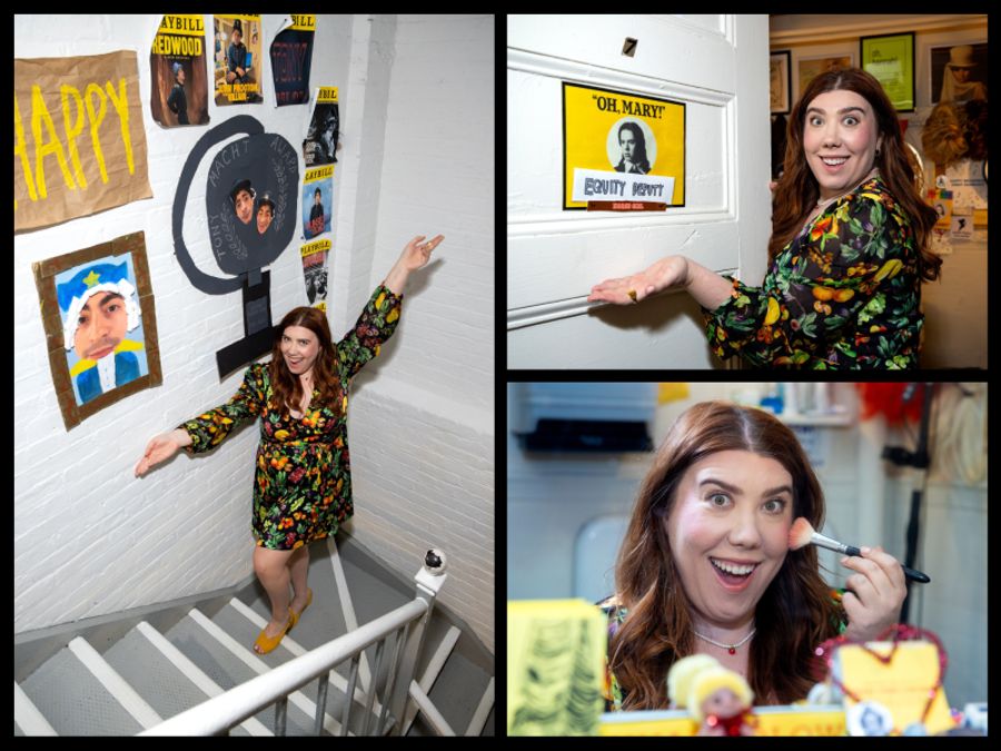 Hannah Solow Reveals Backstage Secrets from Oh, Mary! Image
