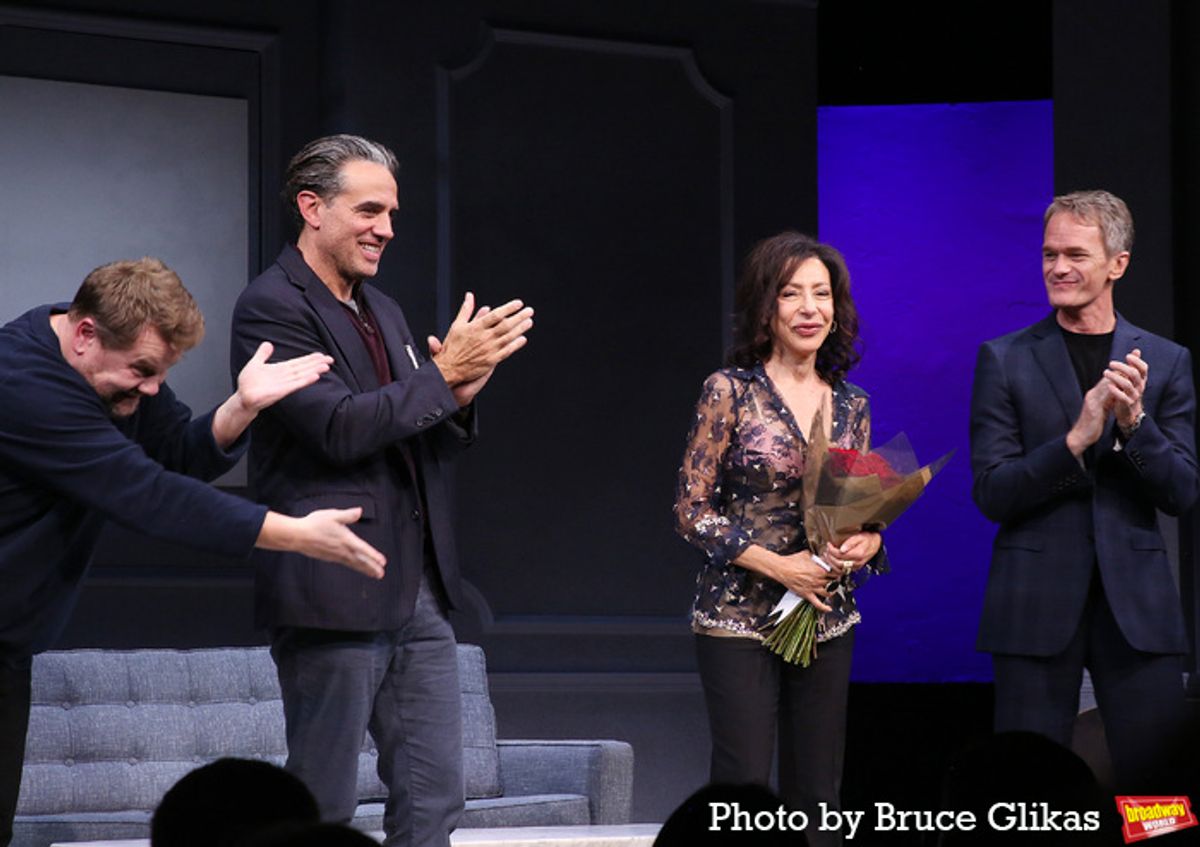 James Corden, Bobby Cannavale, Playwright Yasmina Reza and Neil Patrick Harris at 