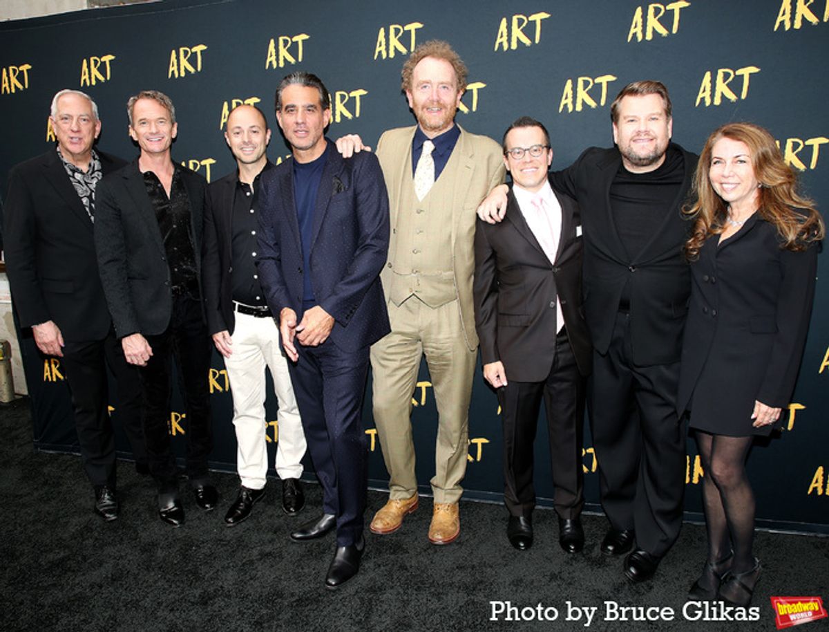 Producer Jeffrey Wilson, Neil Patrick Harris, Producer Gavin Kalin, Bobby Cannavale, Producer Adam Speers, Producer Michael Shulman, James Corden and Producer Wendy Orshan at 