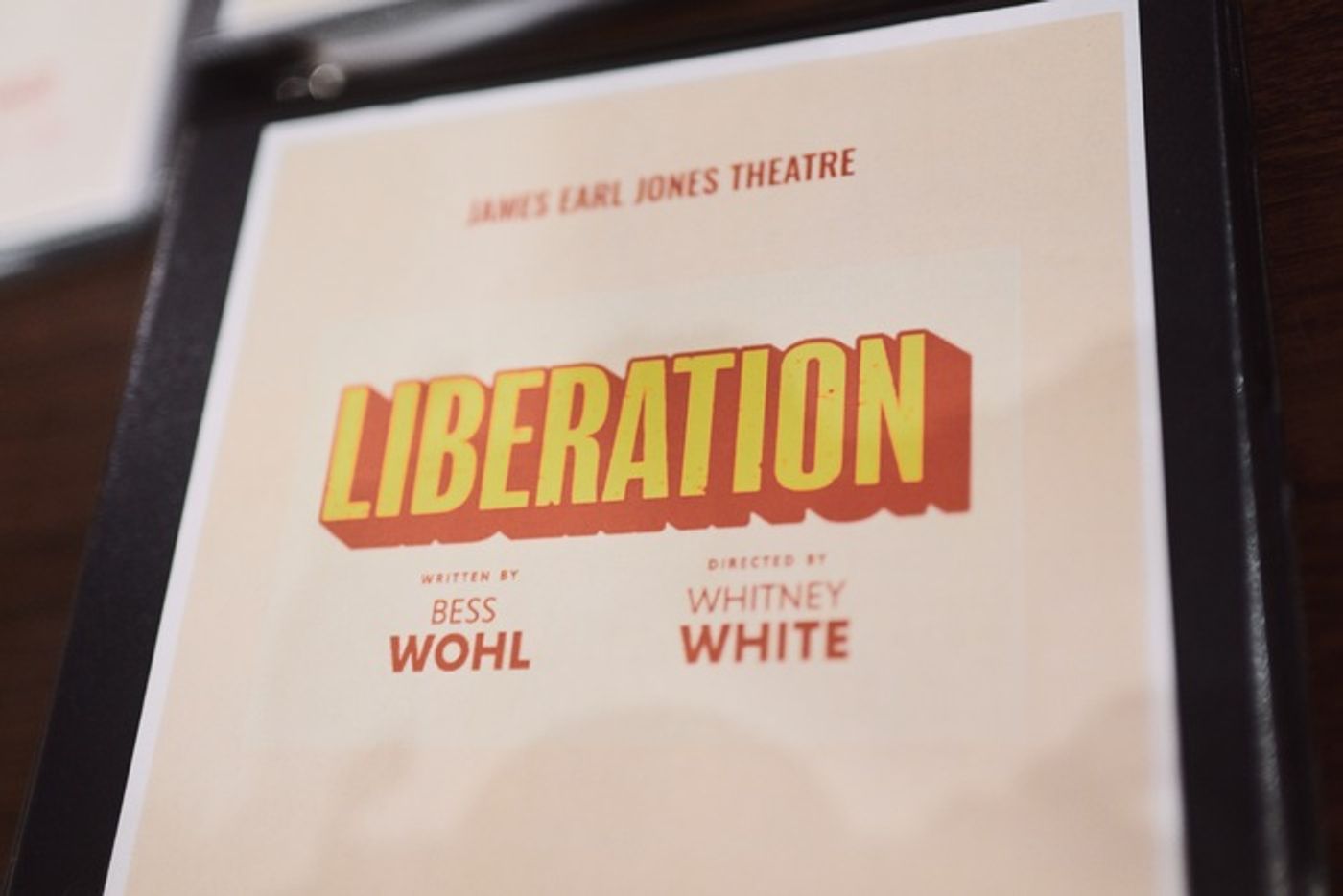 Photos: Inside the First Rehearsal for LIBERATION on Broadway Photos: Inside the First Rehearsal for LIBERATION on Broadway Image