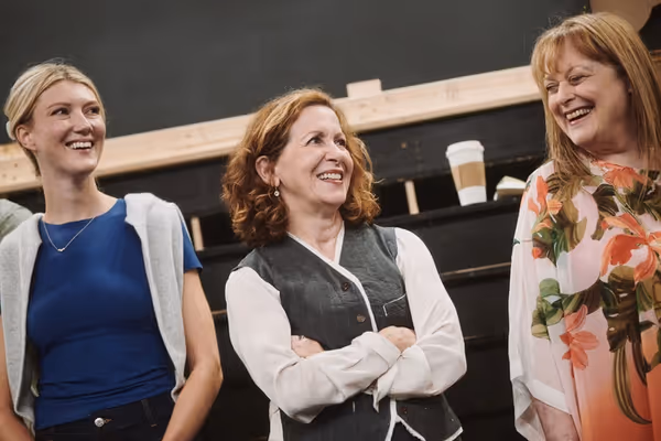 Britt Faulkner and Betsy Aidem  Photo