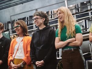 Gigi Buffington, Adina Verson and Susannah Flood @ BroadwayWorld Gigi Buffington, Adina Verson and Susannah Flood Photo