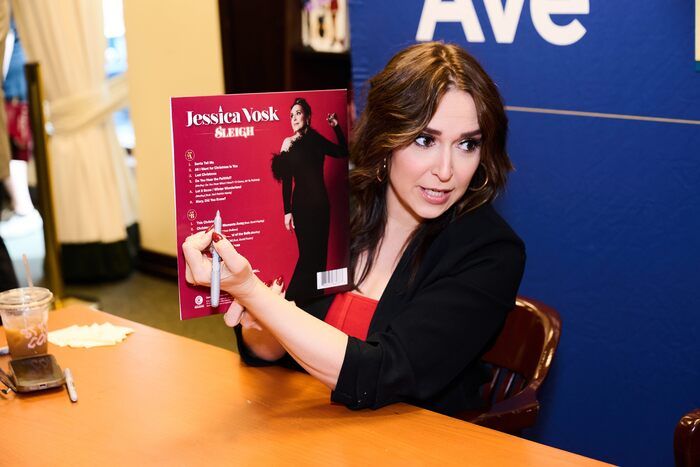 Photos: Jessica Vosk and Neil Patrick Harris Celebrate ‘SLEIGH’ Album at Signing Event  Image