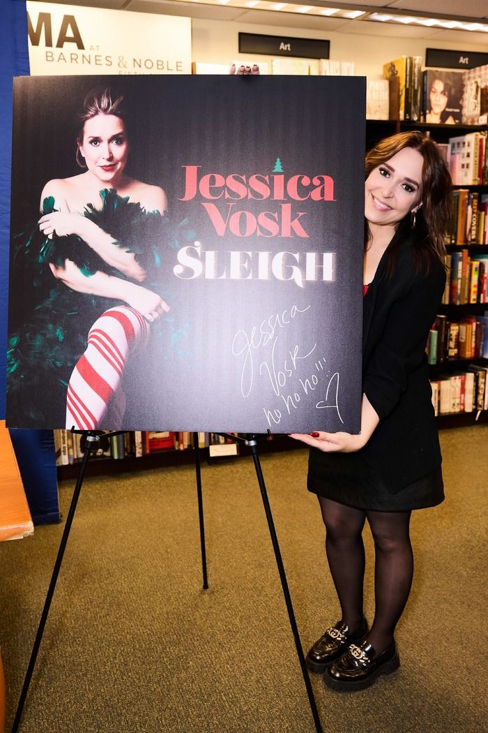 Photos: Jessica Vosk and Neil Patrick Harris Celebrate ‘SLEIGH’ Album at Signing Event  Image