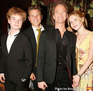 Gideon Scott Burtka-Harris, David Burtka, Neil Patrick Harris and Harper Grace Burtka Photo