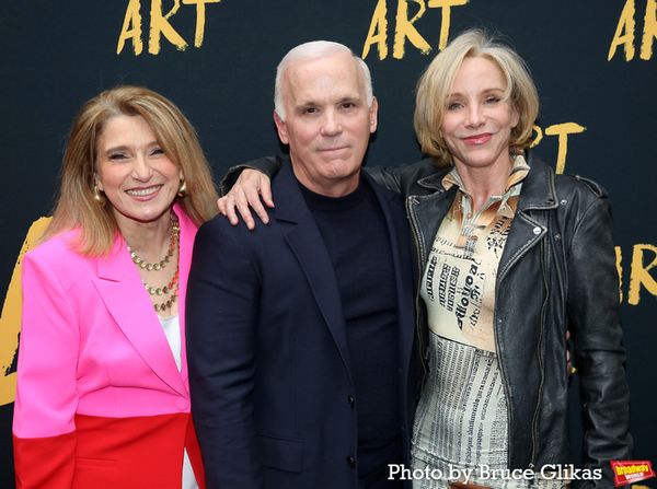 Liz Larson, Director Scott Ellis and Charlotte d'Amboise Photo