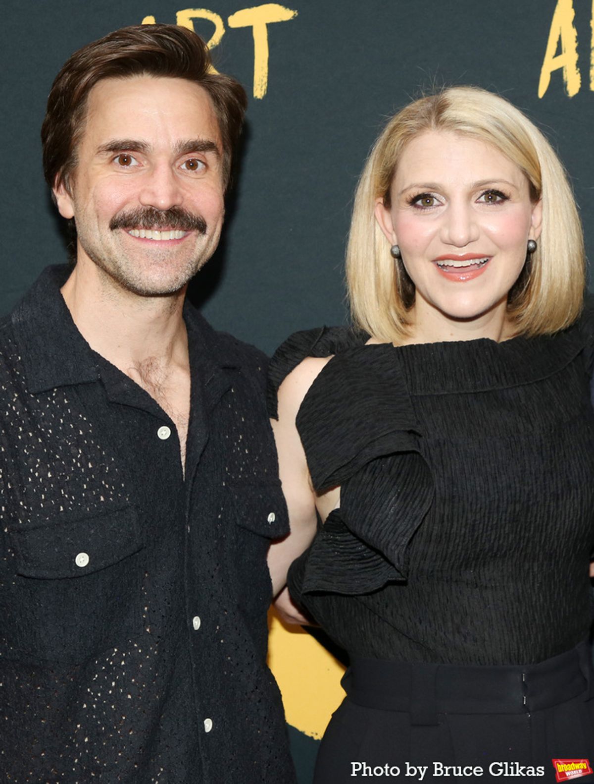 Joe Tapper and Annaleigh Ashford at 