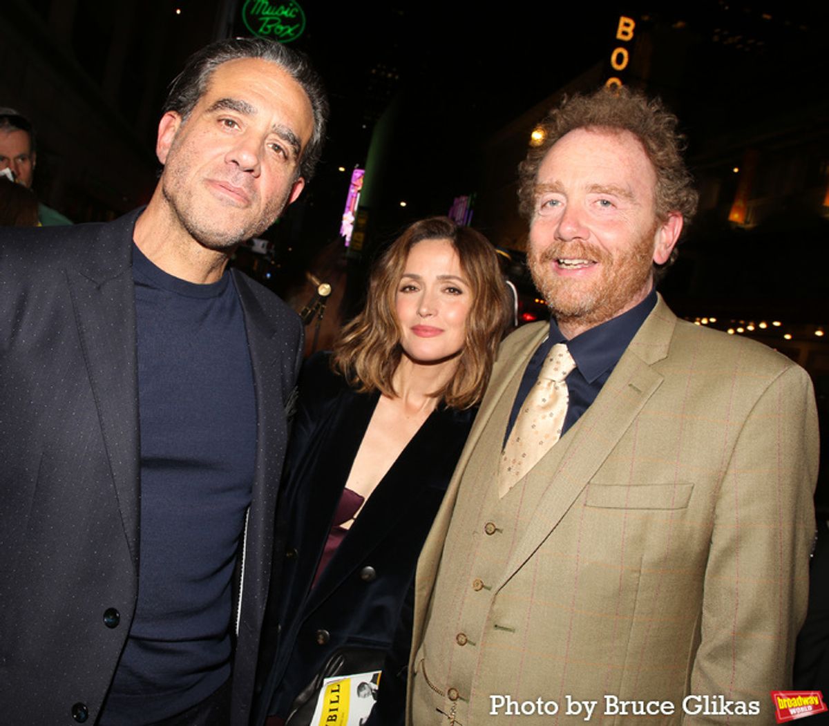 Bobby Cannavale, Rose Byrne and ATG Producer Adam Speers at 