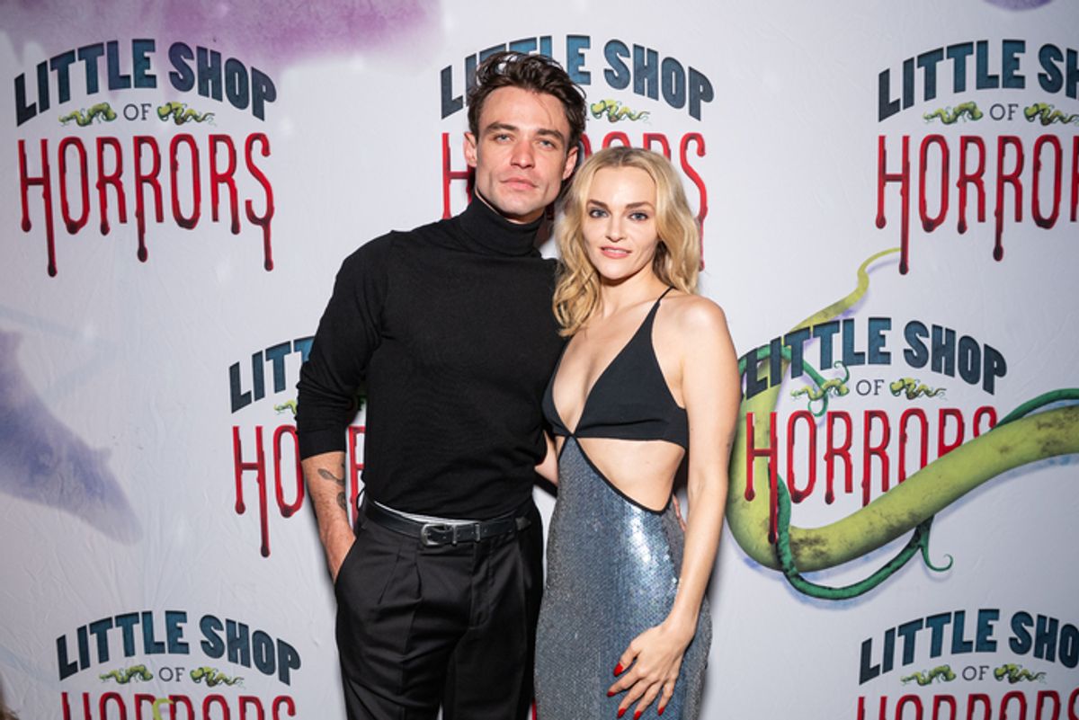 Madeline Brewer and Thomas Doherty at 